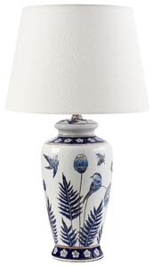 Stolní lampa BIJELA Porcelán Bílá/Modrá
