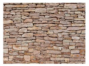 Fototapeta - Přírodní kamenná zeď 200x154