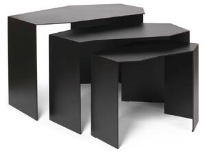 Ferm Living designové odkládací stolky Shard Cluster Tables Set of 3