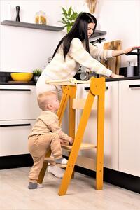 Učící věž/kuchyňské schůdky by Toddler in Family Safari yellow