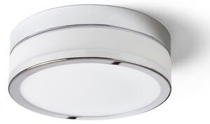 CIRA LED 23 stropní opálové sklo/chrom 230V LED 12W IP44 3000K - RED - DESIGN RENDL