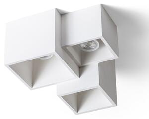 JACK III stropní sádrová 230V LED GU10 3x5W - RED - DESIGN RENDL