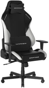 Herní židle DXRacer DRIFTING - umělá kůže, černá / bílá