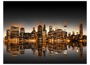 Fototapeta - New York a zlato II 200x154