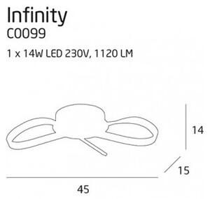 Maxlight C0099 Stropní LED svítidlo INFINITY 14W