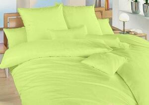 Brotex Francouzské povlečení krep UNI 240x200, 70x90cm Zelené Motiv: jednobarevný, Rozměr polštáře: 70x90, Zapínání: zipový uzávěr, Výběr zapínání:: zipový uzávěr, Materiál: krep, Rozměr: 240x200, Barva: zelená