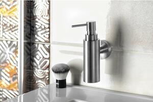 SAPHO XS100 X-Steel dávkovač mýdla 150 ml, broušený nerez