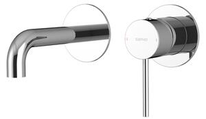 Sapho Sapho, ULTRAMIX 2-prvková podomítková umyvadlová baterie, hubice 16cm, chrom, UT118