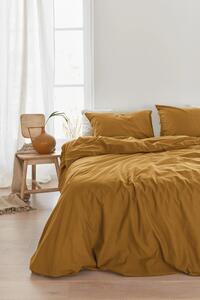 BH Organic basic ochre povlečení 140x200 + 70x90, organická bavlna, okrové