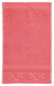 Pip Studio Soft Zellige froté ručník 30x50, coral