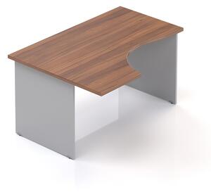 Rohový stůl Visio LUX 136 x 100 cm, levý, ořech