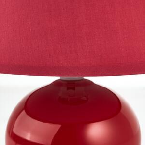 Brilliant61047/01 Keramická stolní lampa PRIMO červená