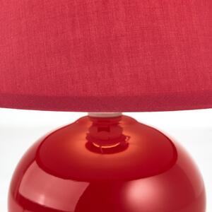 Brilliant61047/01 Keramická stolní lampa PRIMO červená