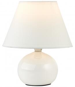 Brilliant61047/05 Keramická stolní lampa PRIMO bílá