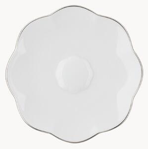 Sada porcelánových podšálků na espresso Sonetto, 6 dílů