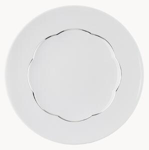 Sada snídaňových talířů z porcelánu Sonetto, 6 dílů
