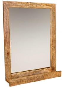 Zrcadlo Hina 70x90 z mangového dřeva