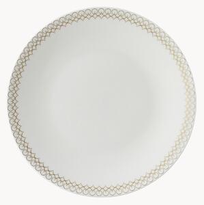 Sada snídaňových talířů z kostního porcelánu Jade, 6 dílů