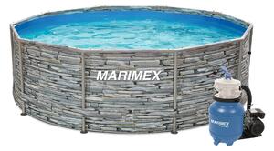 Marimex | Bazén Marimex Florida 3,05x0,91 m s pískovou filtrací - motiv KÁMEN | 19900100