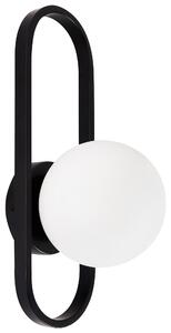 Nástěnná lampa VARDI Kov Černá
