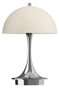 Louis Poulsen Přenosná lampa Panthella 160 V3, chrome opal beige 5744171481