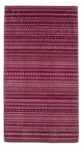 Pip Studio Geometric ručník 55x100cm, tmavě růžový