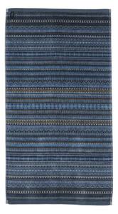 Pip Studio Geometric ručník 55x100cm, tmavě modrý
