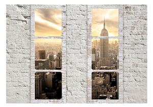 Samolepící fototapeta - New York: pohled z okna 147x105
