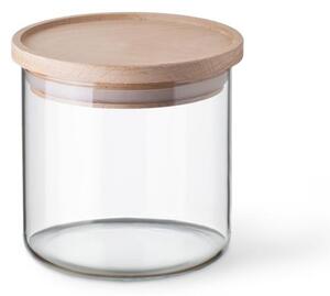 SIMAX NÁDOBA S DŘEVĚNÝM VÍKEM 500 ML