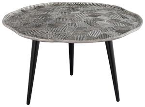 KONFERENČNÍ STOLEK, černá, barvy niklu, kov, 75/75/44 cm Ambia Home - Konferenční stolky