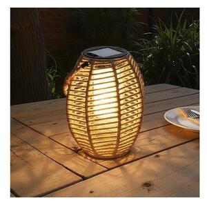Atmosphera - LED Solární lucerna GINA LED/1,2V 800 mAh IP44 juta