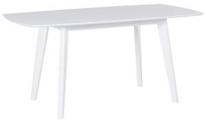 Rozkládací jídelní stůl SANFORD Bílá 120/160 cm 80 cm