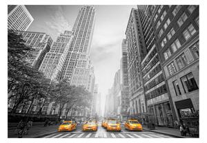 Fototapeta - New York - žluté taxíky 200x140 + zdarma lepidlo