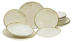 KOMBINOVANÁ SOUPRAVA, 12dílné, kamenina Creatable - Online Only nádobí, Online Only
