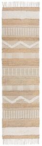 RUČNĚ TKANÝ KOBEREC, 230/60 cm krémová, přírodní barvy Flair Rugs - Online Only koberce & rohožky, Online Only