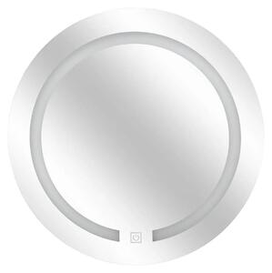 Kosmetické zrcátko LED, O 45 cm, bílé
