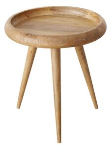 Dřevěný kávový stolík z mangového dřeva