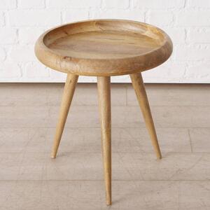 Dřevěný kávový stolík z mangového dřeva