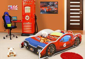 Dětská postel miniMax červený 180x90cm
