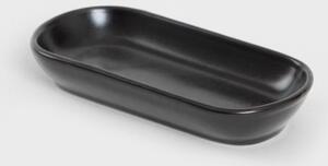 Talíř FAMELIO oválný, černý 16 cm 725470