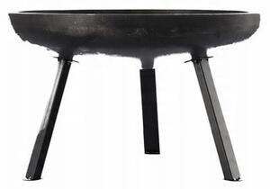 Zahradní ohniště STEEL černé BBQ6445