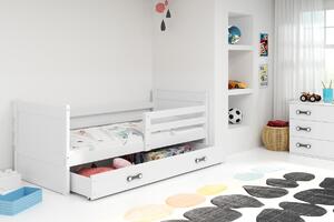 Dětská postel RICO 1 | bílá 80 x 190 cm Barva: Bílá