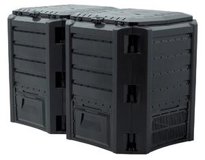 Prosperplast Zahradní kompostér Module Compogreen 800L černý