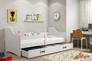 BMS Group Dětská postel s úložným prostorem (s šuplíkem) SOFIX 160x80 Barevné provedení: Bílá