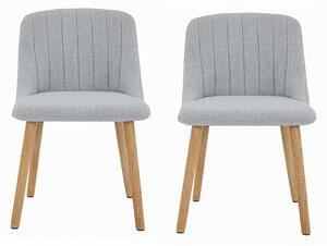 Skandinávské jídelní židle - Židle - Jídelní židle - Designové židle - Ochranné potahy na stoly - Šedá barva