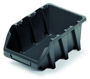 Prosperplast Úložný box BENER II černý, varianta 12 cm