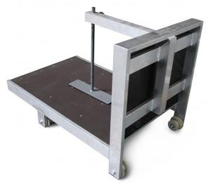 Vozík pro žebříkový střešní výtah - fotovoltaické panely - FISTAR