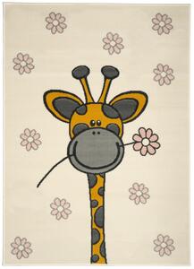 Dětský kusový koberec Žirafa 120x170 cm