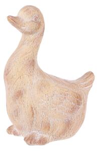 Zahradní dekorace soška Kachna, polyresin, 21 x 16 x 29 cm
