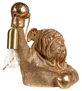 Stolní lampa Pes MIKE Zlatá